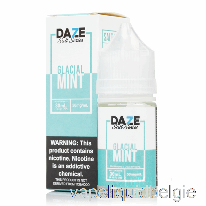 Vape Vloeibare Ijsmunt - 7 Daze Zout - 30 Ml 30 Mg